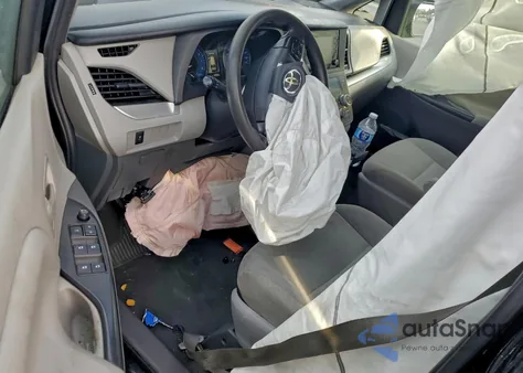 2020 Toyota Sienna L z USA, uszkodzony, nr VIN 5TDZZ3DC0LS087449